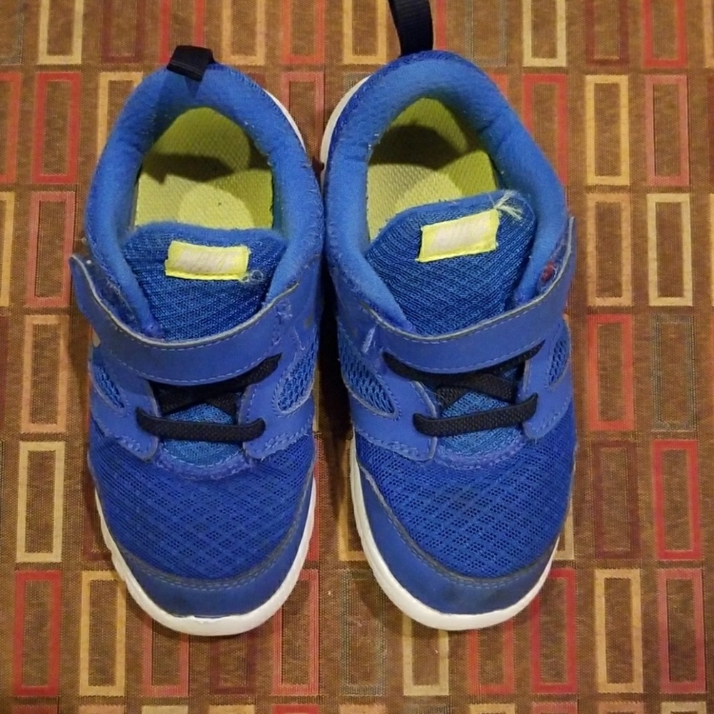 Blue Nikes